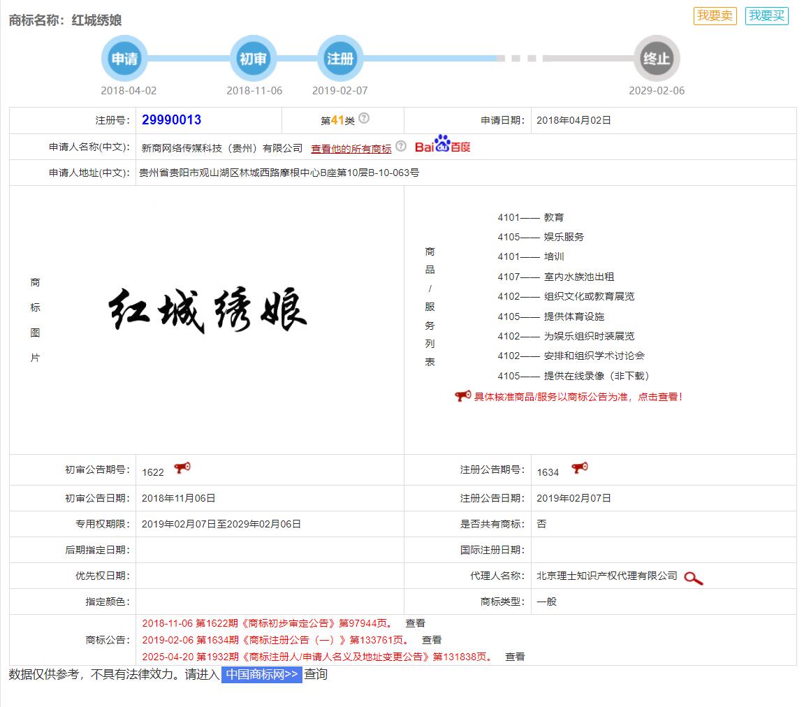 红城绣娘商标转让,商标出售,商标交易,商标买卖,中国商标网