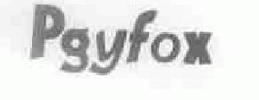 PGYFOX商标转让,商标出售,商标交易,商标买卖,中国商标网