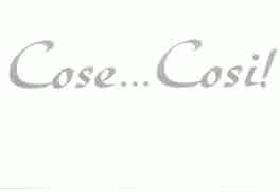 COSE COSI!商标转让,商标出售,商标交易,商标买卖,中国商标网